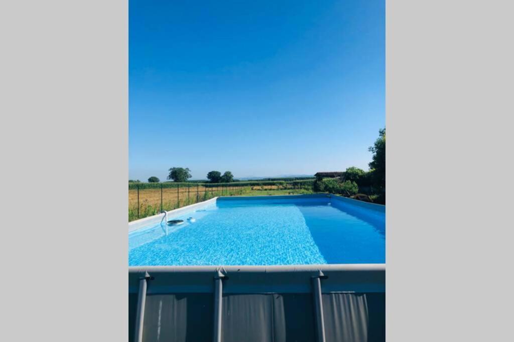 La Casa Nei Campi Villa Badia Pavese Luaran gambar